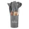 12 Piece Silicone Kitchen Utensils Set With Wooden Handles For Non Stick Cookware 7