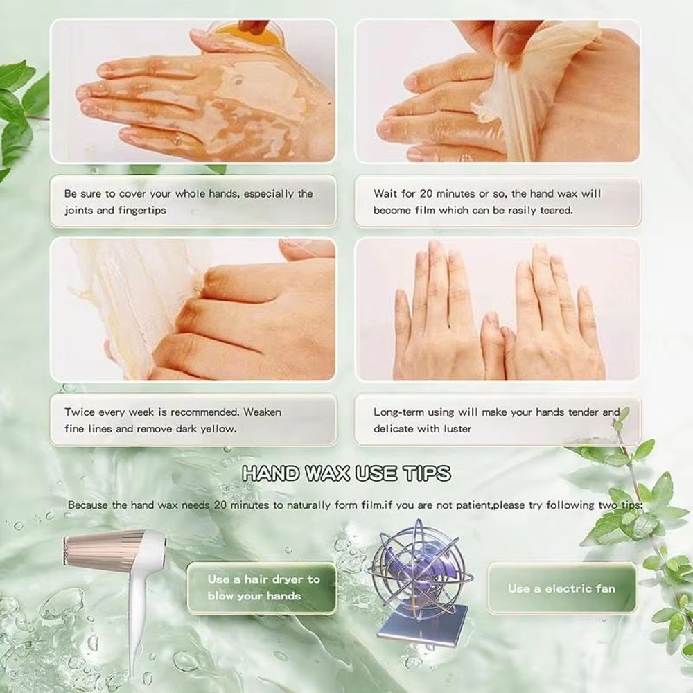 Milk Honey Peel Off Hand Wax Mask For Deep Moisture And Smoother Hands 529oz 4