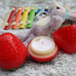 strawberry hand wax mask for moisturizing, exfoliating, and smoother hands