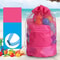 Large Capacity Beach Toy Storage Bag Portable Mesh Beach Bag For Swimming Travel Outdoor Essential 3