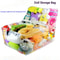 Transparent Plush Toy Storage Chair Cover Waterproof PVC Toy Storage Bag For Stuffed Animals Dolls 1
