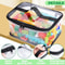 Transparent PVC Toy Organizer Bag Large Building Block Storage Bag With Handle For Puzzles Toys Tr 3