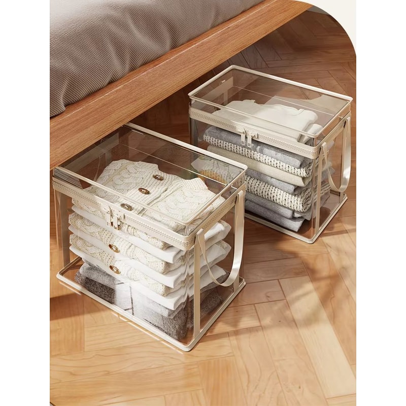 Large Capacity Transparent Toy Storage Basket Waterproof PVC Toy Organizer Basket For Kids Blocks P 4