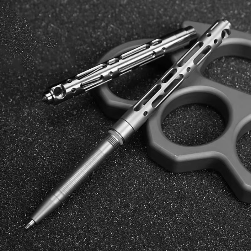 Titanium TC4 Tactical EDC Pen With Emergency Glass Breaker 2
