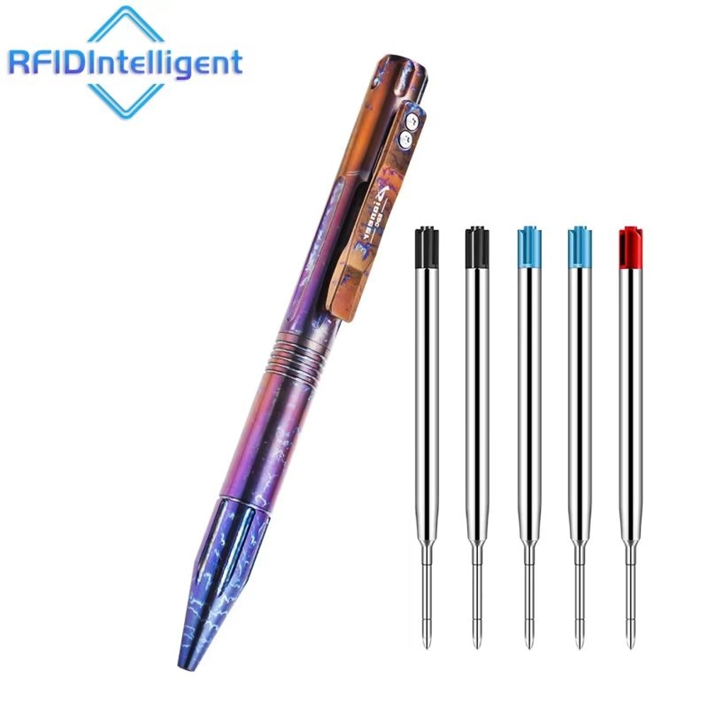 Titanium Tactical EDC Pen With Emergency Glass Breaker 11