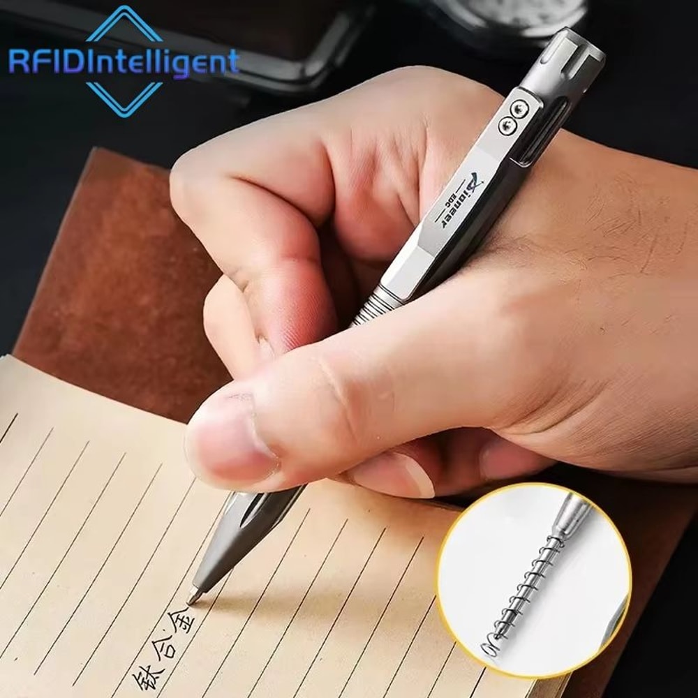 Titanium Tactical EDC Pen With Emergency Glass Breaker 1