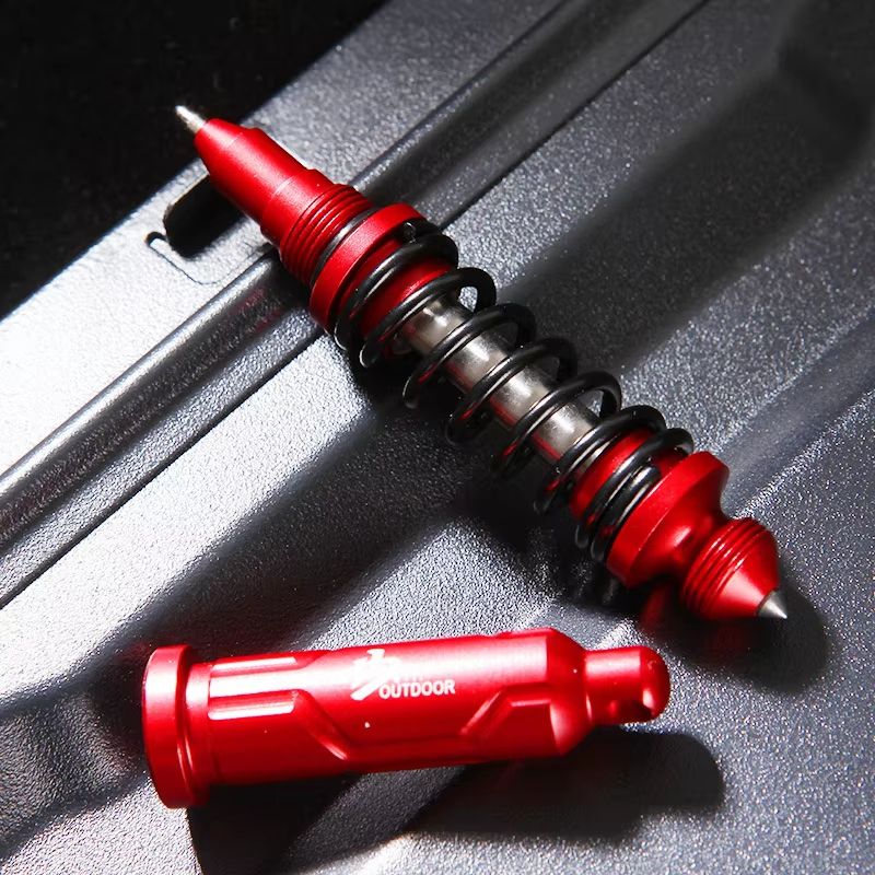 Portable Tungsten Steel Emergency Window Breaker Pen Compact EDC Writing Tool 0