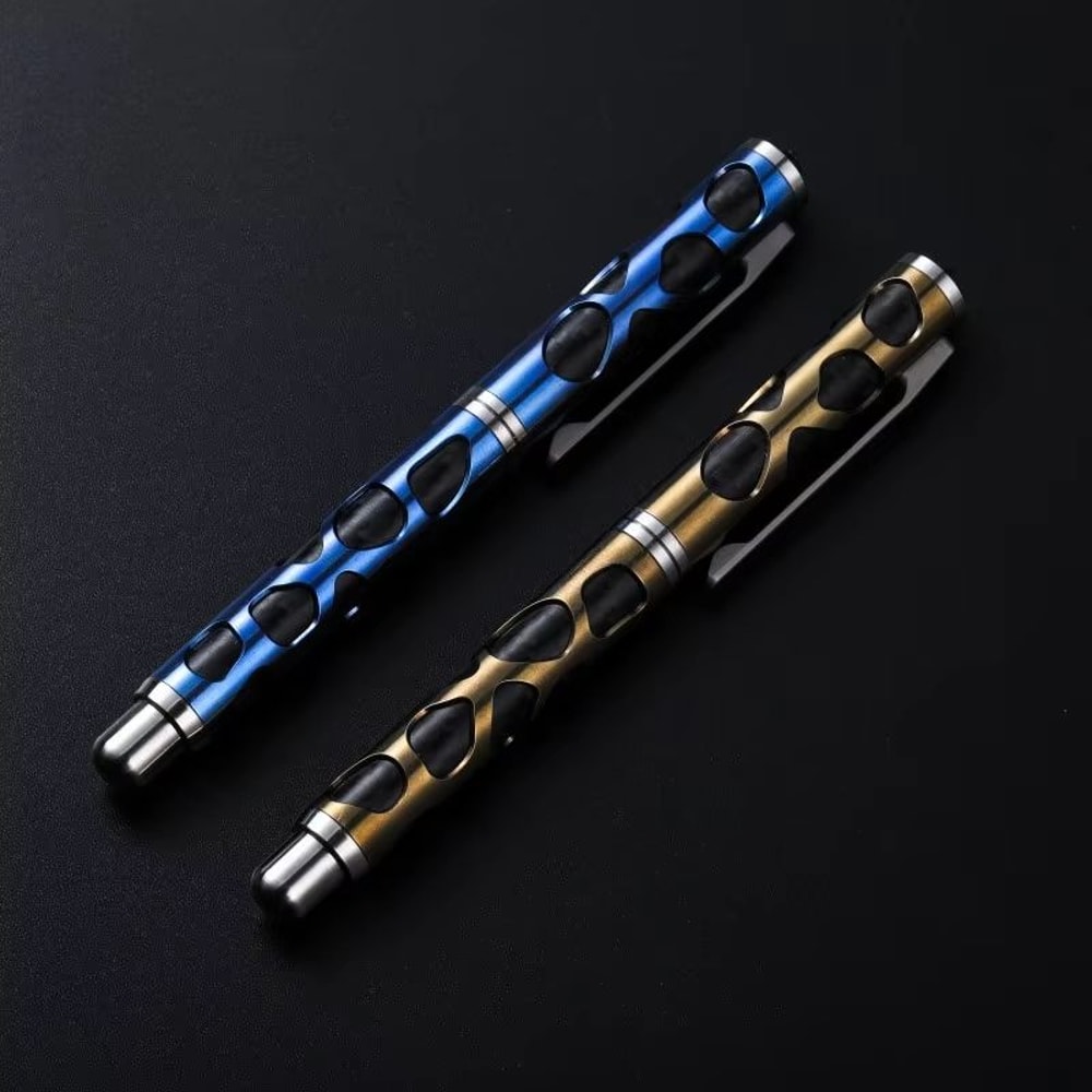Titanium Alloy Tactical Pen Window Breaker Compact EDC Emergency Writing Tool 1