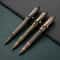 Retro Brass Bolt Action Tactical Pen Tungsten Steel EDC Writing Tool 0