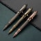Retro Brass Bolt Action Tactical Pen Tungsten Steel EDC Writing Tool 0
