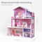 ROBUD Victoria Wooden Dollhouse For Kids 3Story Pretend Play House With Furniture 6