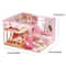 Princess Room DIY Miniature Dollhouse Kit Handmade Wooden Mini House With Furniture 1