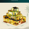 Chinese Villa DIY Wooden Dollhouse Kit With LED Light Miniature House With Furniture 4
