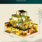 Chinese Villa DIY Wooden Dollhouse Kit With LED Light Miniature House With Furniture 6