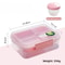 5410 Fl Oz Double Yogurt Compartment Bento Lunch Box Leakproof Microwave Food Container 7