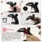 Cordless Mini Hot Melt Glue Gun Kit With 30 Glue Sticks For Crafts And DIY Repairs 4