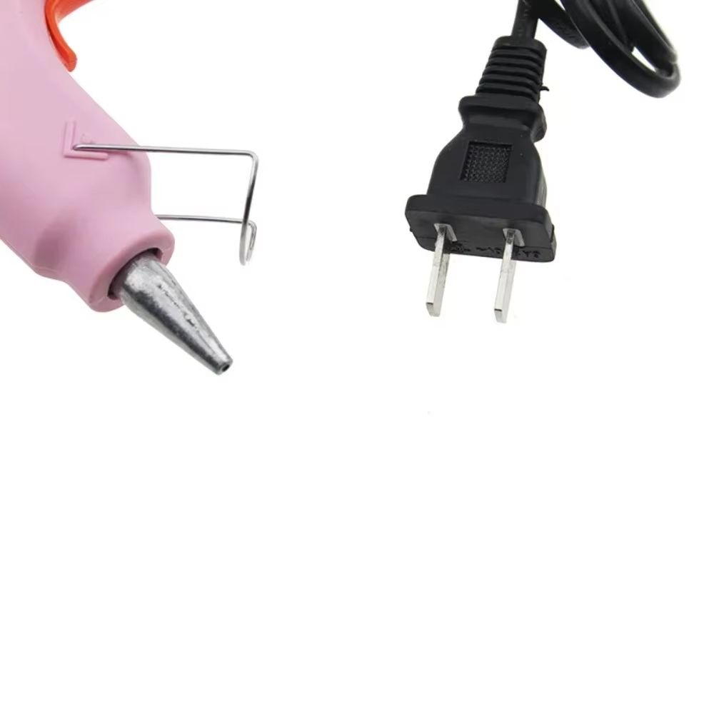 Professional 20W Mini Hot Melt Glue Gun With Trigger Blue Repair Tool US Plug 1