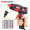 NEWACALOX Dual Power Hot Glue Gun 60100W With 16 Glue Sticks Fast Heating Industrial Glue Gun For 0