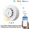 Tuya WiFi Smart Smoke Detector With Temperature Humidity Monitoring AppConnected WiFi Smoke Alarm 1