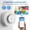 Tuya WiFi Smart Smoke Detector With Temperature Humidity Monitoring AppConnected WiFi Smoke Alarm 2