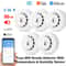 Tuya WiFi Smart Smoke Detector With Temperature Humidity Monitoring AppConnected WiFi Smoke Alarm 7