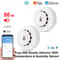Tuya WiFi Smart Smoke Detector With Temperature Humidity Monitoring AppConnected WiFi Smoke Alarm 8