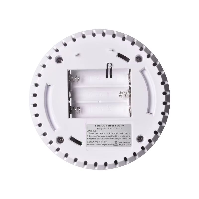 2in1 Smoke And Carbon Monoxide Detector With 80dB Alarm Dual Sensor CO Smoke Alarm For Home Office 3