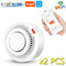 Tuya WiFi Smoke Detector Smart Fire Alarm With 85dB Siren App Alerts Wireless Smart Smoke Alarm F 0