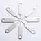 10PCS Universal SIM Card Tray Ejector Tool Set AntiLost SIM Ejector Pin Needles For IPhone Android 0