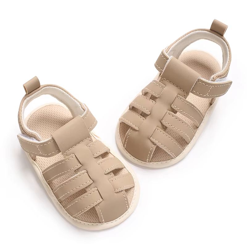 Breathable Baby Boys Casual Sandals Soft Anti Slip First Walker Sandals For Infants Lightweight So 4