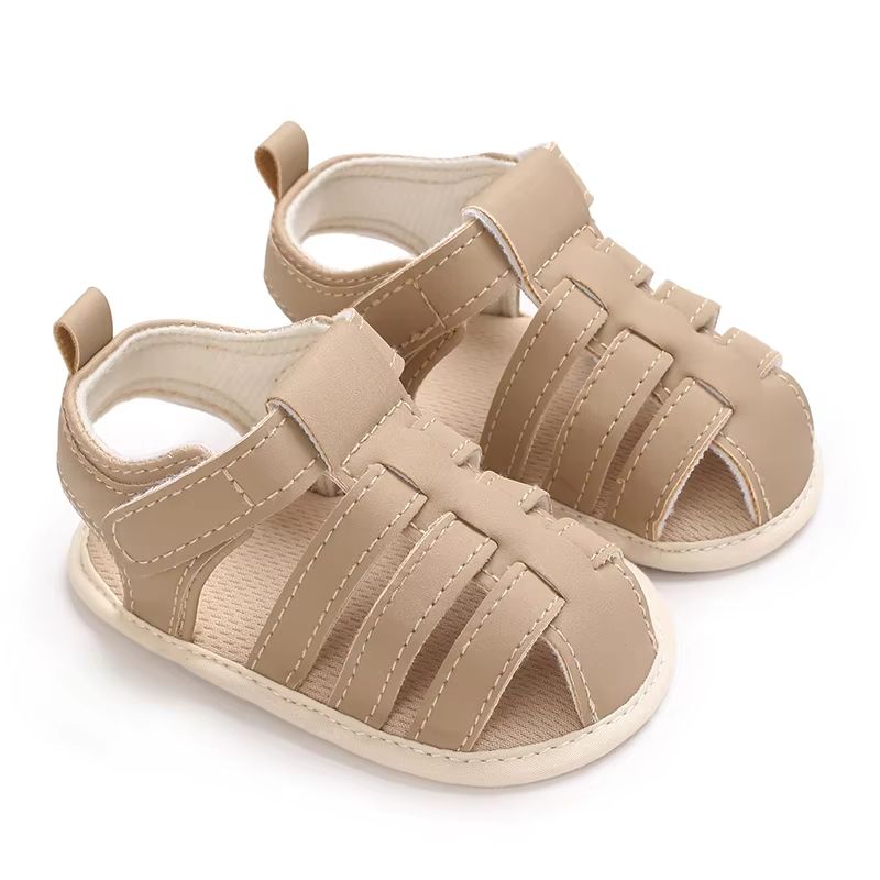 Breathable Baby Boys Casual Sandals Soft Anti Slip First Walker Sandals For Infants Lightweight So 6