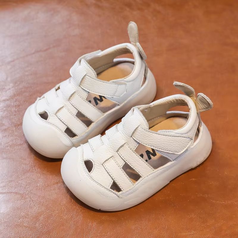 Genuine Leather Baby Summer Sandals Soft Sole First Walker Sandals For Infants Toddlers Breathabl 2