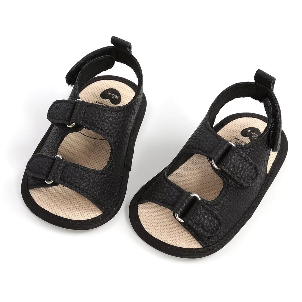 Soft Sole Baby Moccasin Sandals Anti Slip First Walker Baby Shoes For Newborns Lightweight PU Crib 7