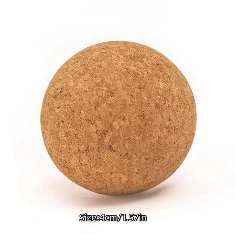 Natural Cork Massage Ball For Trigger Point Therapy Deep Tissue Myofascial Release Ball For Yoga Ba 6