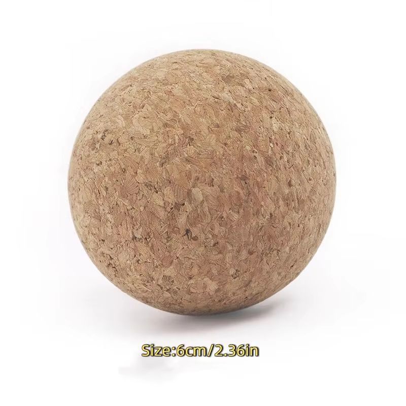 Natural Cork Massage Ball For Trigger Point Therapy Deep Tissue Myofascial Release Ball For Yoga Ba 8