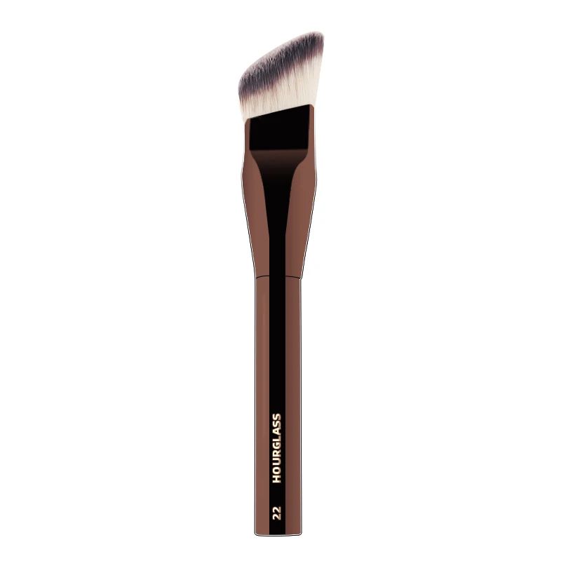Angled Liquid Foundation Brush Professional Foundation Cream Brush For Blending Liquid Cream Blush 5