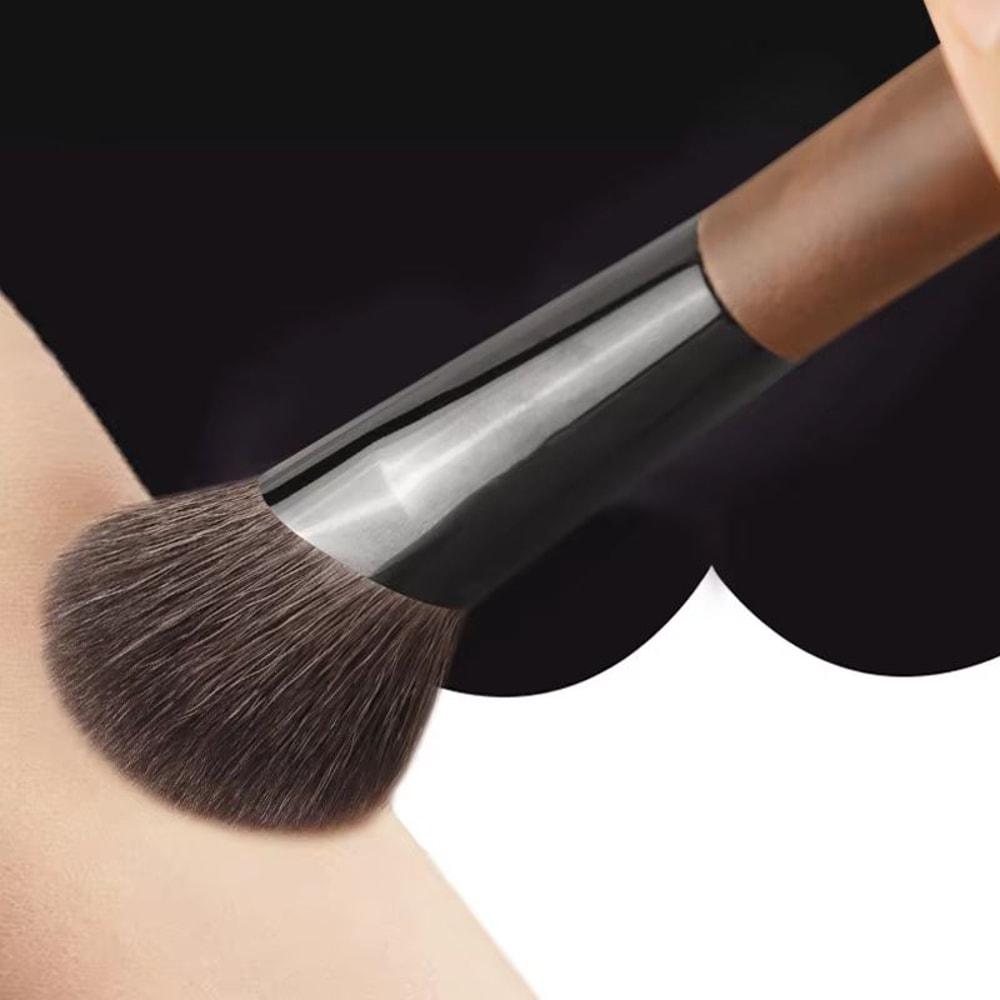 Professional Goat Hair Contour Brush Angled Face Sculpting Blending Makeup Brush For Contour Blush 2