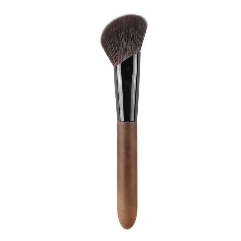 Professional Goat Hair Contour Brush Angled Face Sculpting Blending Makeup Brush For Contour Blush 7