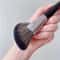 Black Sculpting Contour Brush Large Angled Bronzer Brush For Blush Powder Face Sculpting 5