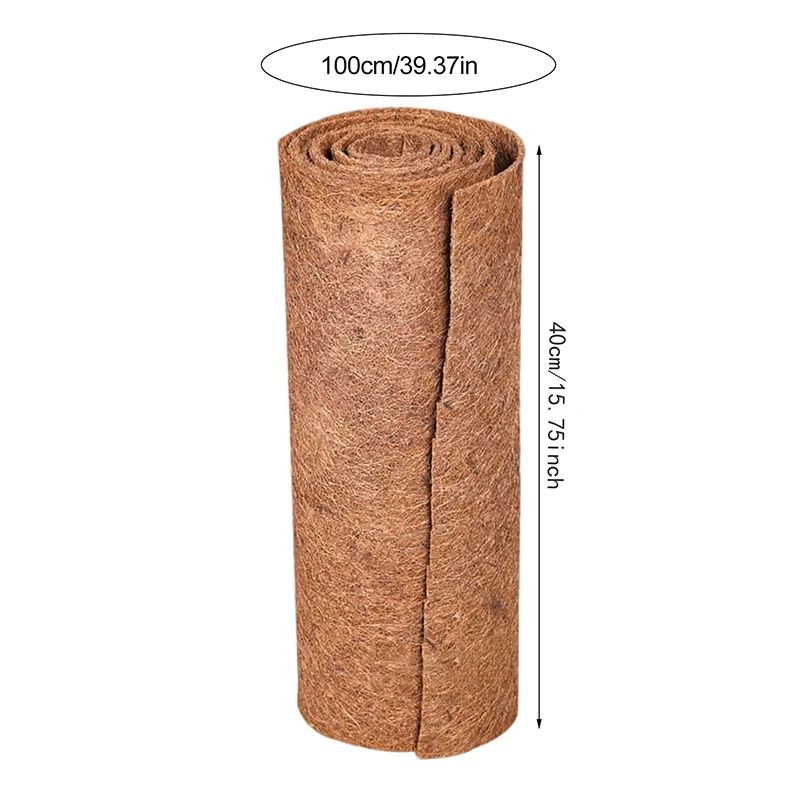 Natural Reptile Carpet Mat Coconut Fiber Roll Cuttable Coconut Coir Liner Sheet For Terrariums Rep 5