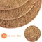 Natural Coconut Fiber Tree Mulch Ring Organic Coco Coir Weed Barrier Mat For Plant Protection 5PCS 3