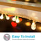 100Piece Outdoor String Light Clips With Waterproof Adhesive For Christmas Light Hooks And Patio Li 4