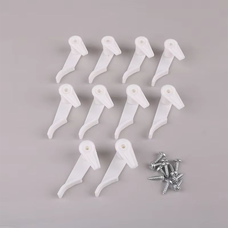 LED Ceiling Light Clip Clamps With Screws For Lampshade Fixing Clips And LED Fixture Mounting 8