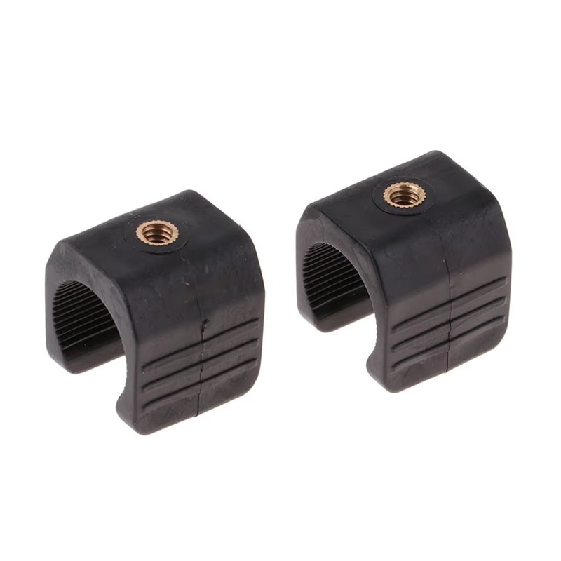 UShaped Flashlight Holder Clamp Tripod Mount Bracket For Fishing Lights And LED Lamps 2 PCS 1