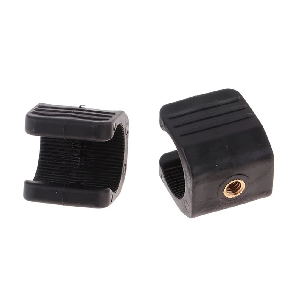 UShaped Flashlight Holder Clamp Tripod Mount Bracket For Fishing Lights And LED Lamps 2 PCS 4