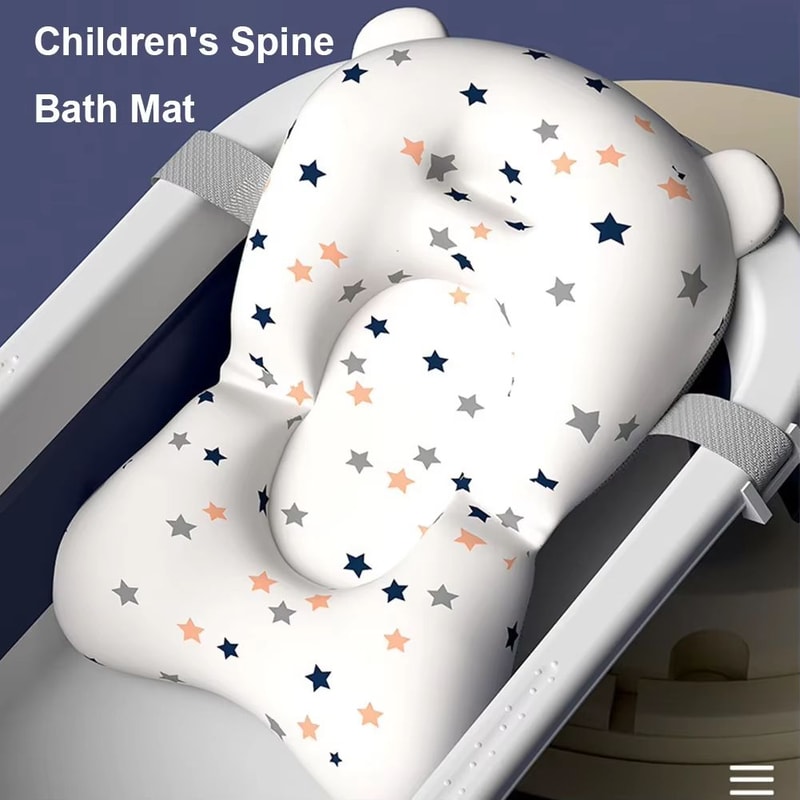 Newborn Baby Bath Cushion Seat Floating Baby Bath Pillow With Anti Slip Support 012 Months 0