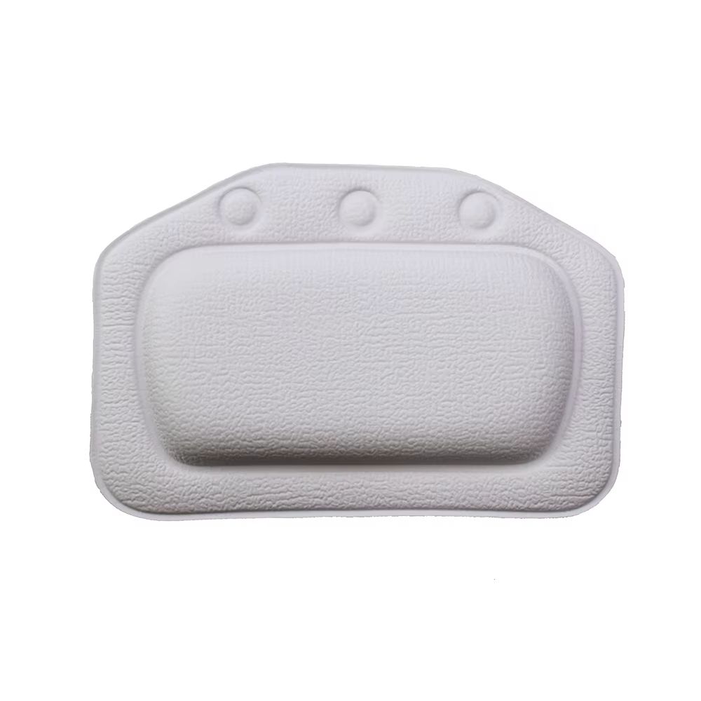 Soft Spa Bath Pillow Non Slip Bathtub Neck Support Pillow With Suction Cups 130G 6