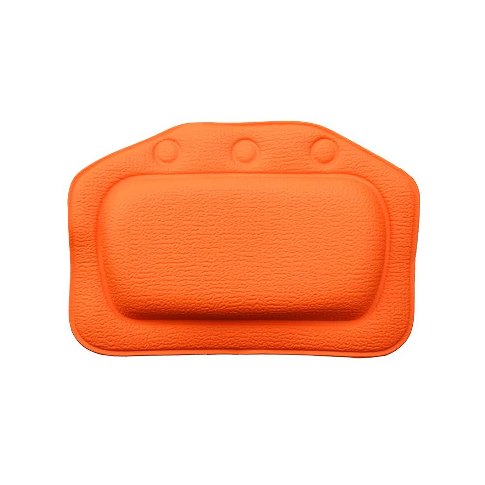 Soft Spa Bath Pillow Non Slip Bathtub Neck Support Pillow With Suction Cups 130G 7