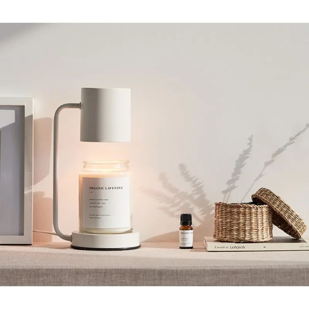 Modern Korean Candle Warmer Lamp Dimmable Electric Wax Melt Lamp With Candle Tray 3