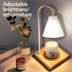 dimmable candle warmer lamp with timer electric wax melt fragrance warmer lamp for bedroom decor